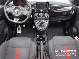 FIAT 500 Floor Mats - All Weather - Rubber - Premium  